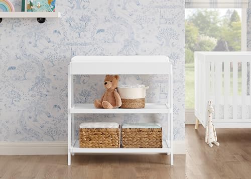 Delta Children Scout Changing Table Bianca White finish