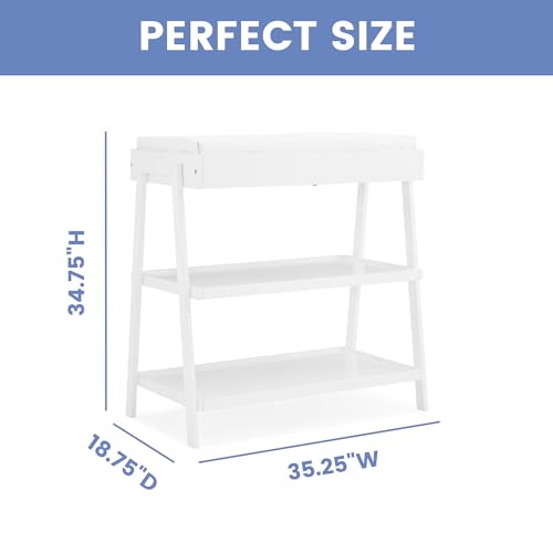 Delta Children nursery changing table lifestyle setup