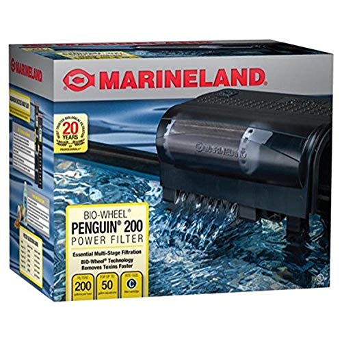 Marineland Bio-Wheel Penguin 200 GPH Power Aquarium Filter front view