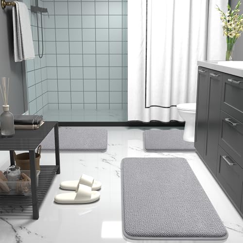 Product dimensions of OLANLY memory foam rug