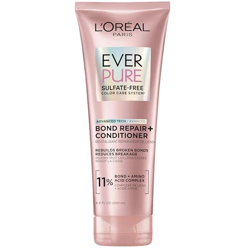 L'Oreal Paris EverPure Bond Repair+ Conditioner front bottle view