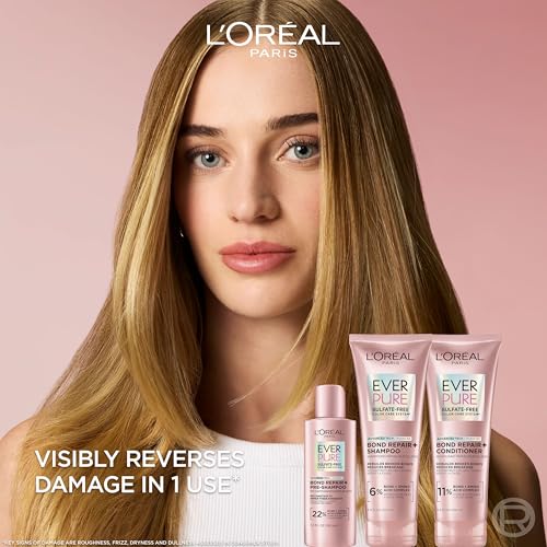 L'Oreal Paris EverPure Bond Repair+ Conditioner back label details