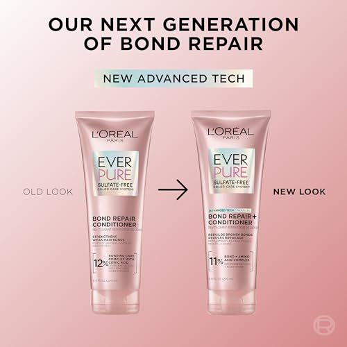 L'Oreal Paris EverPure Bond Repair+ Conditioner texture swatch