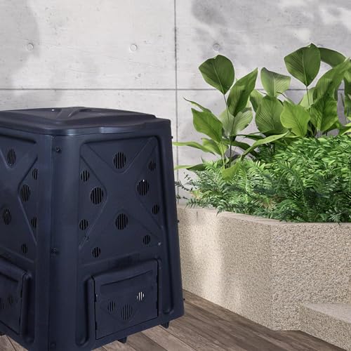 Top view of Redmon compost bin