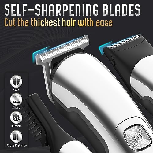 Waterproof electric shaver and trimmer