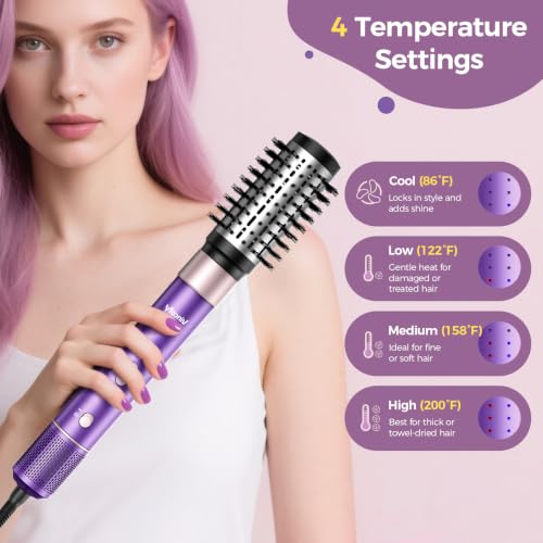 Vincofy hair dryer brush handle and controls