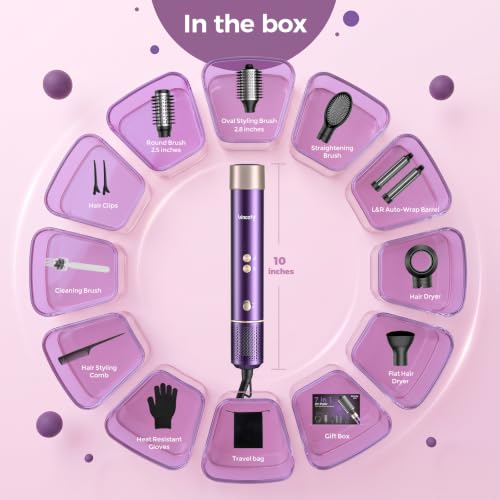 Vincofy styler with all seven accessories