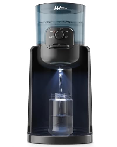 HEYVALUE Water Warmer for Baby Formula K301 black side view