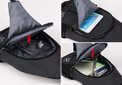 Detail of WATERFLY bag shoulder strap pouch