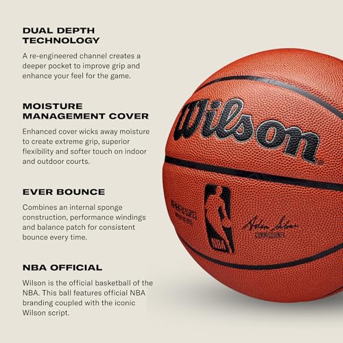 WILSON script logo detail