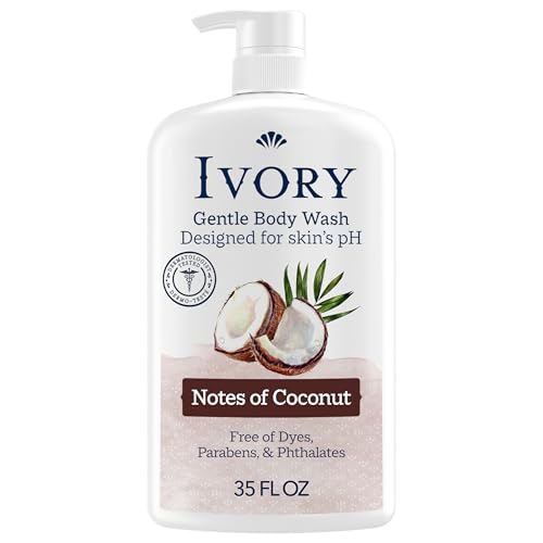 IVORY Body Wash Coconut Scent bottle