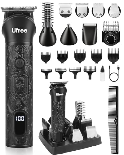 Ufree 7-in-1 Beard Trimmer 21 Piece Set