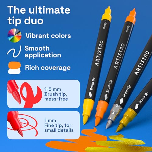 ARTISTRO Acrylic Paint Markers set of 72 colors