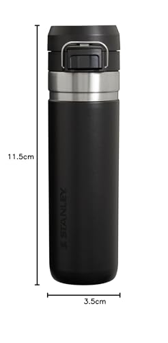 Full product presentation of 24 oz Stanley bottle