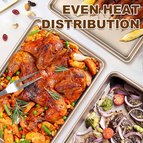 Deedro 12x17.5 inch large baking sheet