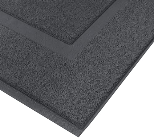 Close up of bath mat fabric texture