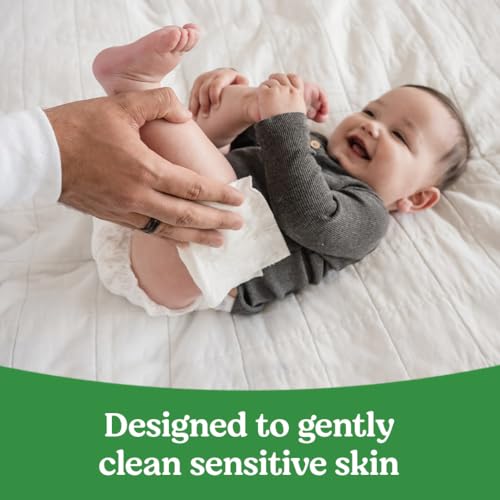 Close up of Huggies Natural Care Sensitive individual wipe pack