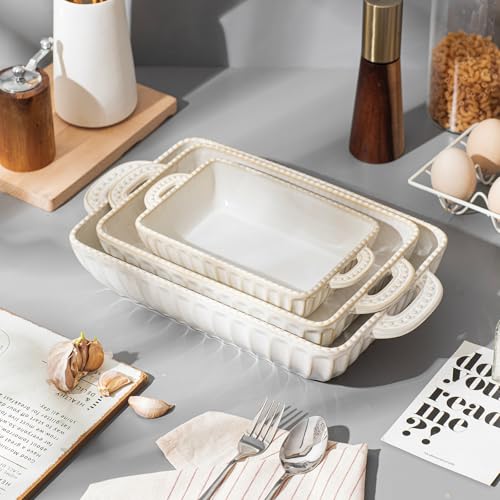Top view of the Feenmai ceramic bakeware set