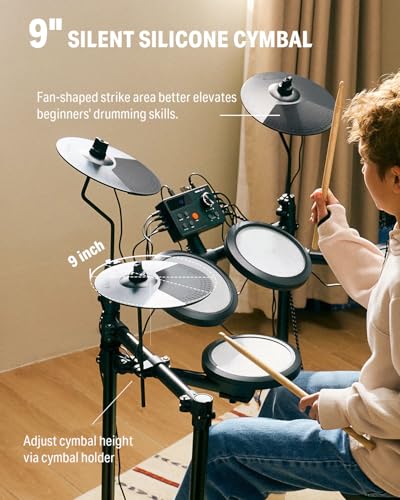 Donner DED-70 silicone cymbals