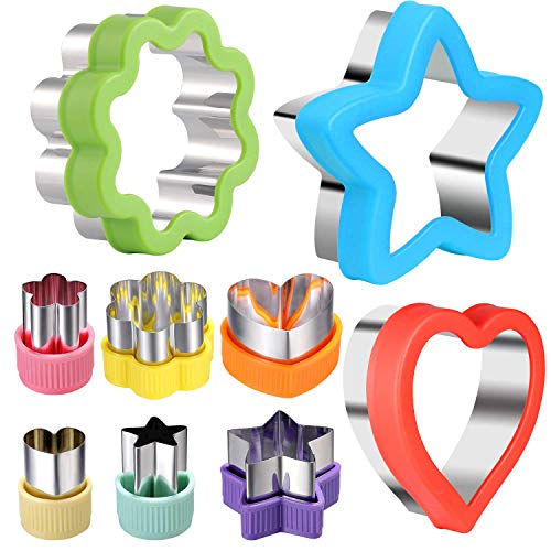 Laxizar 9 pcs Cookie Cutters set overview