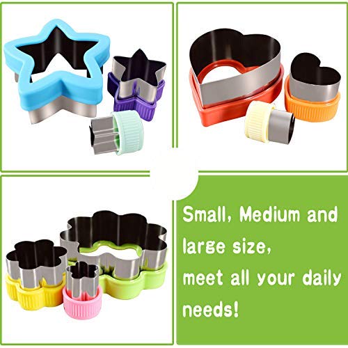 Laxizar kitchen molds in assorted colors