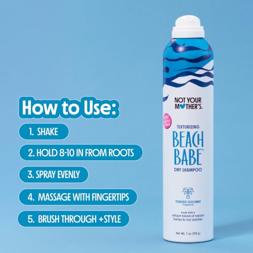 Ingredient list for Beach Babe dry shampoo