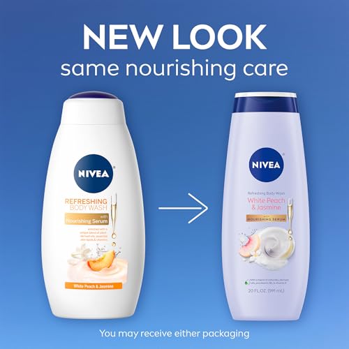 Front label of NIVEA 20 fl oz body wash