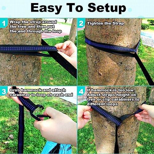 SZHLUX camping hammock set for outdoor use