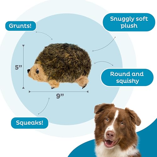 Side view showing grunter and squeaker placement