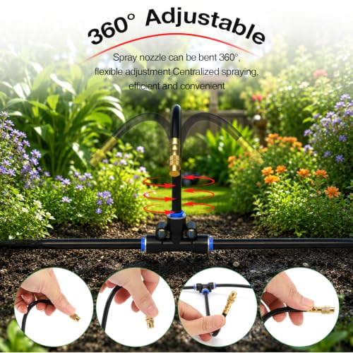 Bluepro 360 degree adjustable copper nozzle