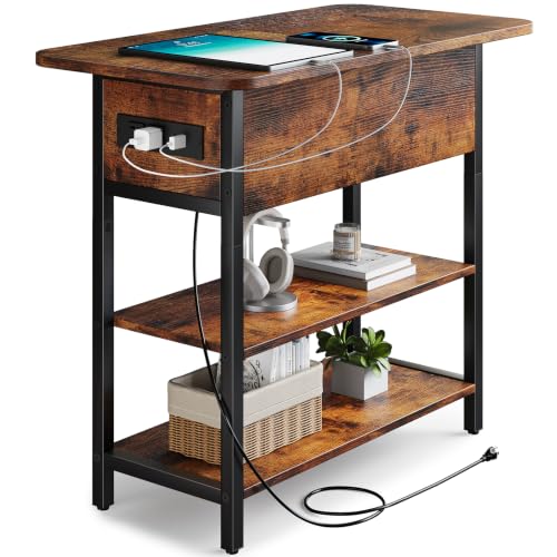 Yoobure End Table Berry Brown
