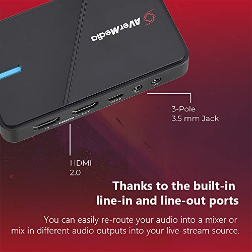 AVerMedia capture device connected to console