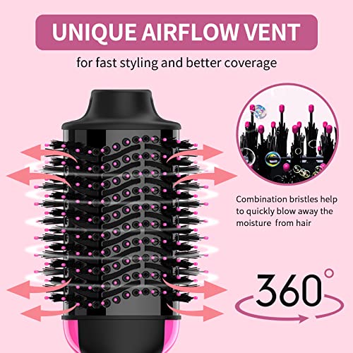 Bristle detail on the Umeely 4-in-1 brush