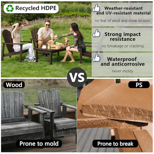 Side profile of nevilywood Adirondack chair ergonomics