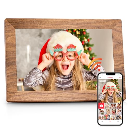 BIGASUO 10.1-inch Frameo Digital Picture Frame front view