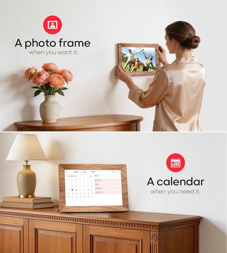 User interface displaying Frameo app connectivity