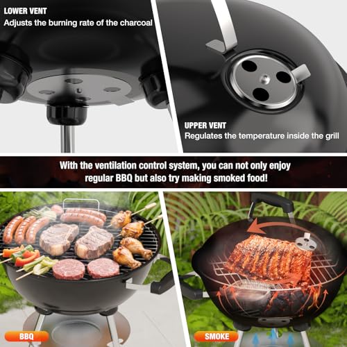 Easy assembly grill parts