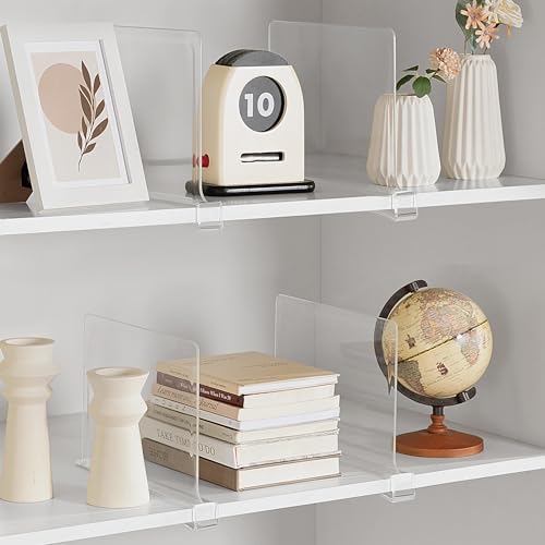 Easy slide-on HBlife shelf dividers