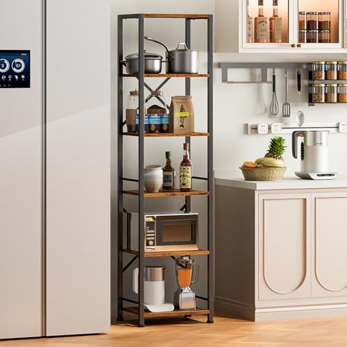 Adjustable feet on the metal bookcase base