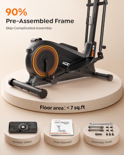 Acezoe Elliptical for gentle low-impact aerobic home fitness