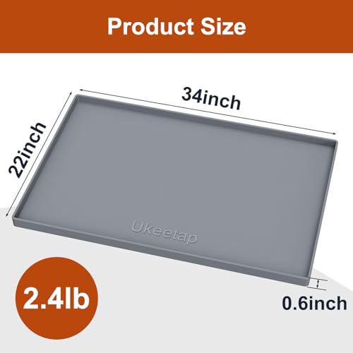 Dishwasher safe silicone mat