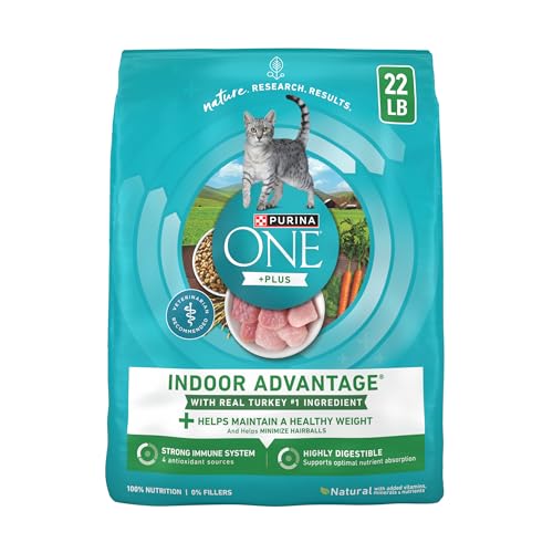 Purina ONE Natural Indoor Advantage dry cat food bag