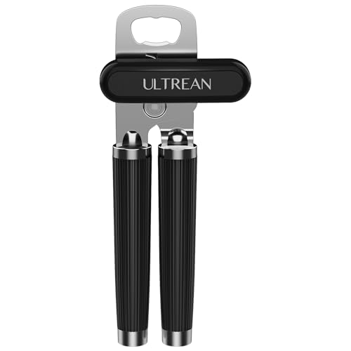 Ultrean manual can opener in black