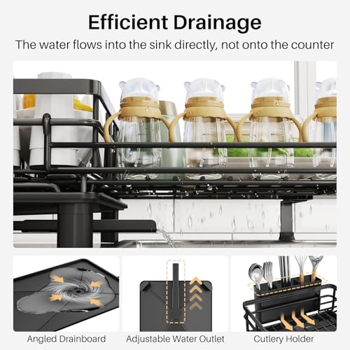 Drainage spout of SNTD dish rack