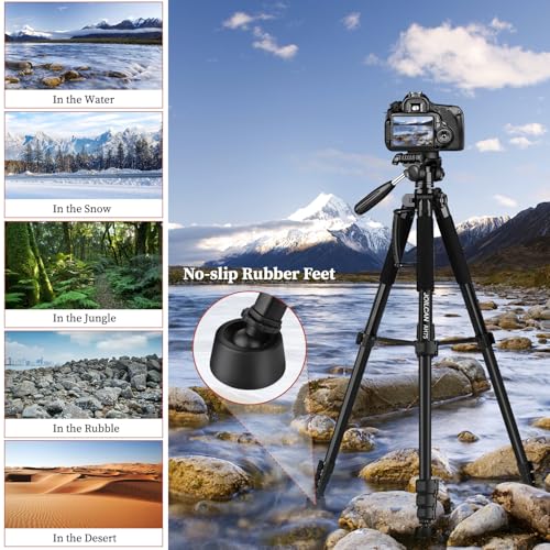 JOILCAN tripod with DSLR camera attached