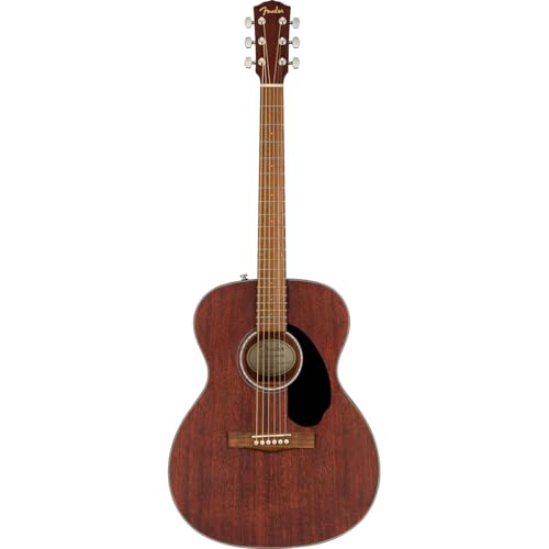 Fender CC-60S All-Mahogany Concert Acoustic Guitar front view