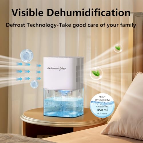 BeOkay dehumidifier white unit with water tank