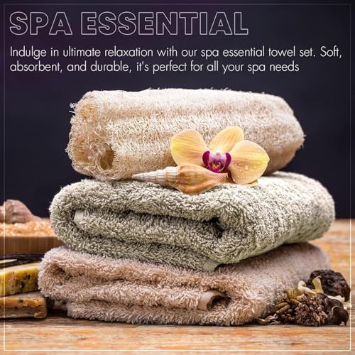 Stack of KAHAF COLLECTION towels