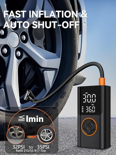 AIRSURE tire inflator air hose and nozzle kit