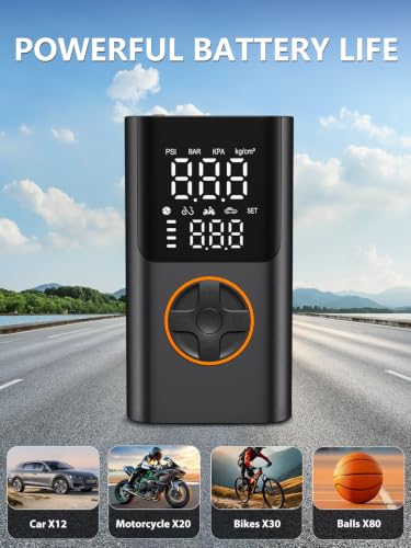 AIRSURE tire inflator charging cable and accessories